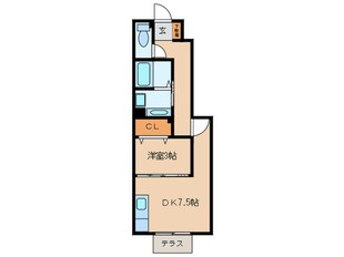 サニーアネックスの物件間取画像